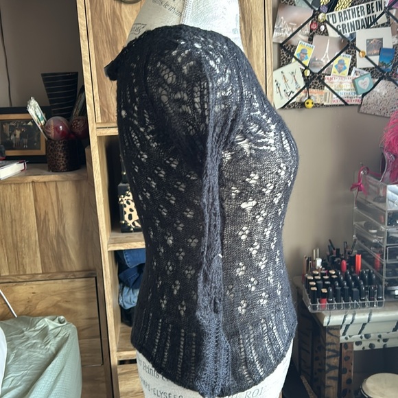 City Unltd Black Knit Sweater - XS NWT - Picture 4 of 6